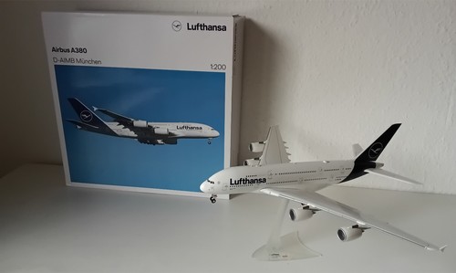 Herpa a380 200 lufthansa - herpa, 1:200