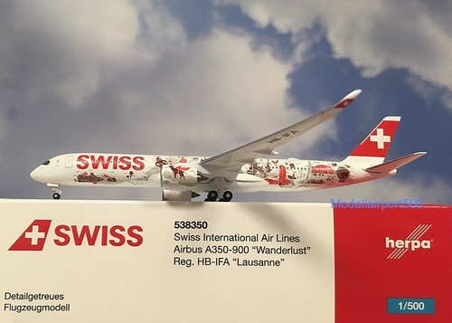 Herpa wings 500 airbus - herpa,