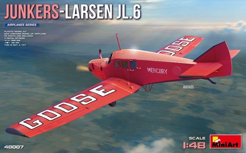 Miniart junkers larsen - miniart, jl.6